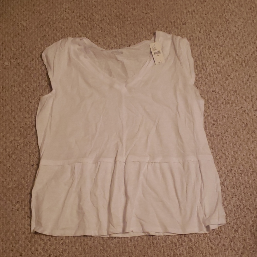 Lane Bryant White Tunic